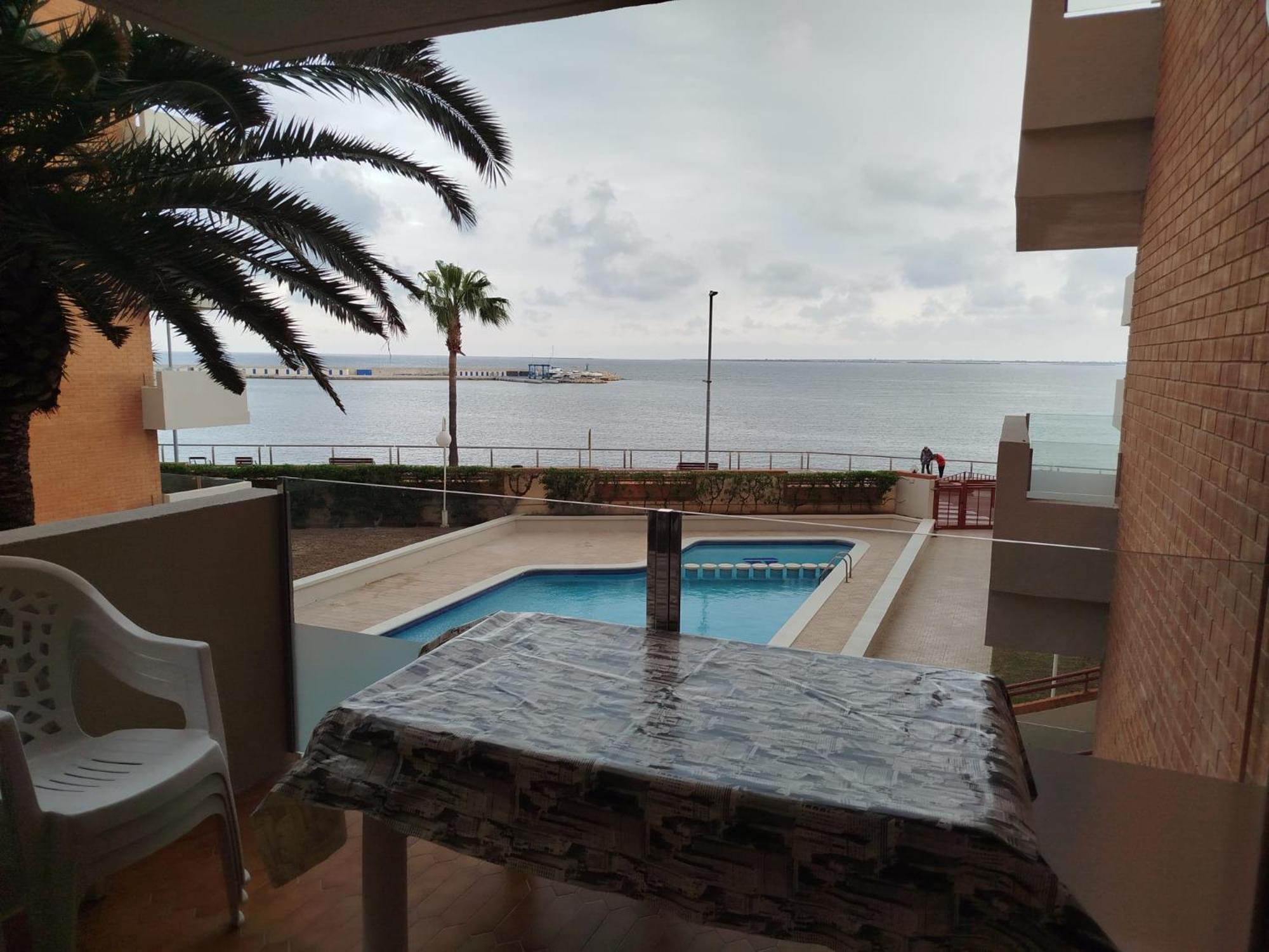 Apartamento Primera Linea De Mar En Ebrehogar Л'Амполя Екстер'єр фото